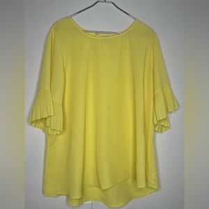 Yellow blouse